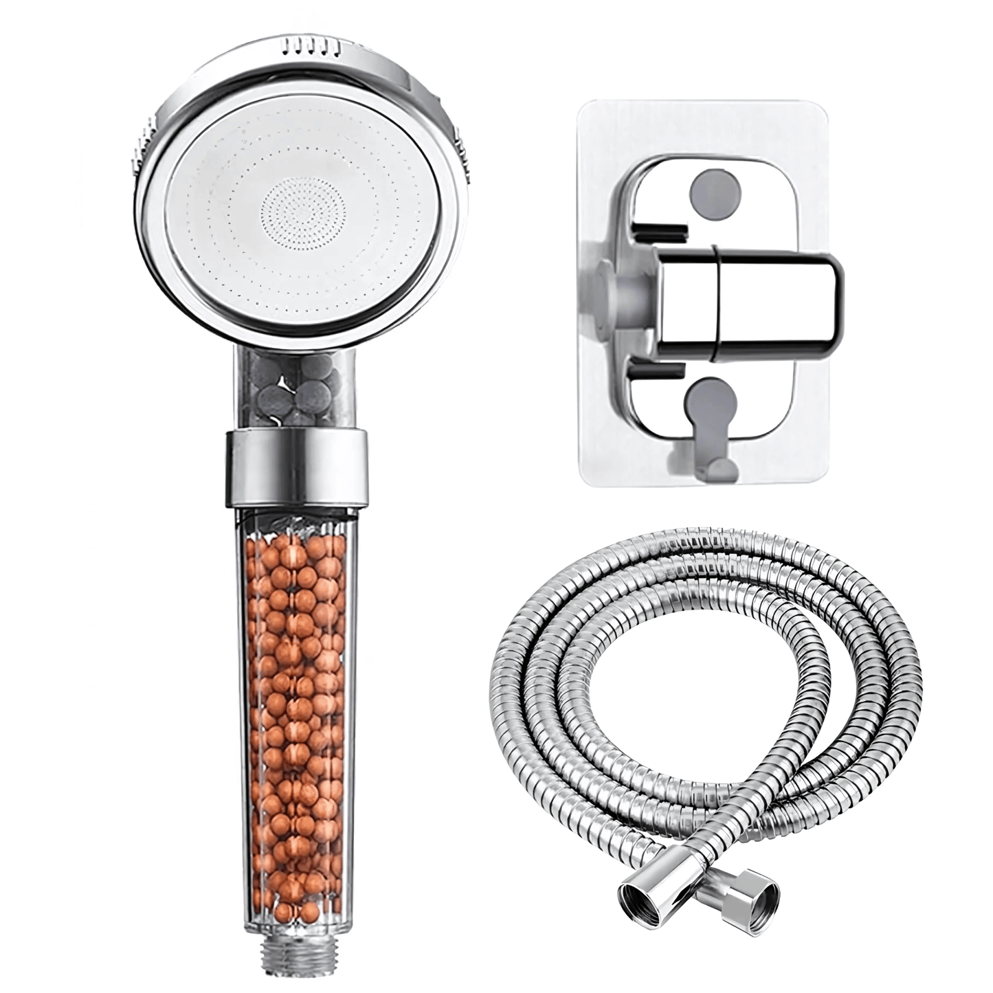 AquaPure – Handheld Shower with Dual Filtration, High-Pressure Flow & Water-Saving Design